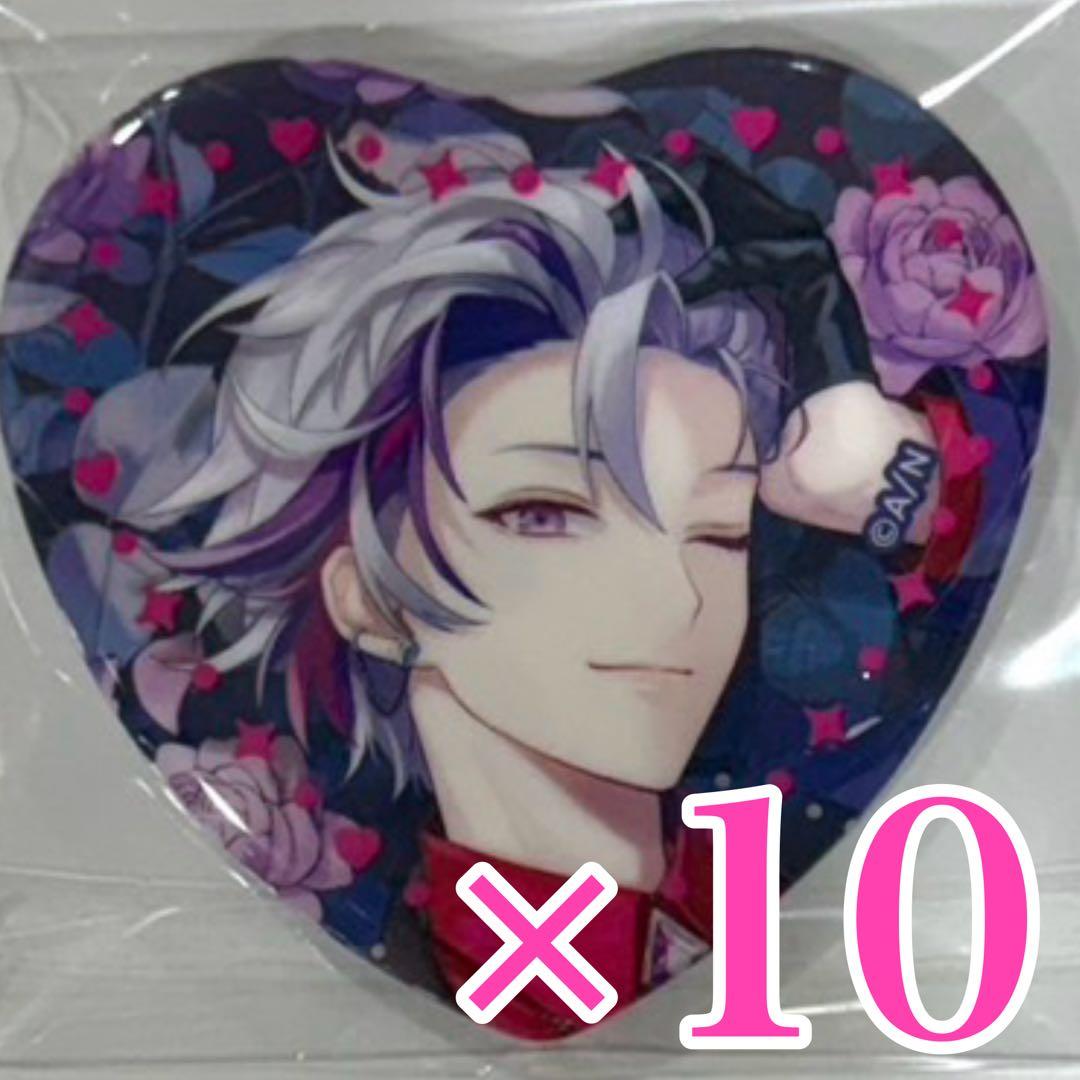 不破湊 Rose Valentine ︎ハート型缶バッジ レア にじさんじ - メルカリ