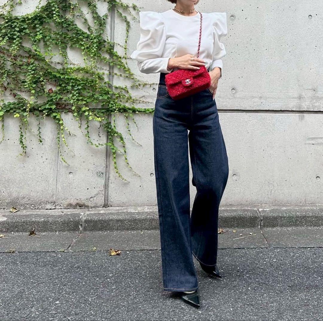 Cygne シーニュ とんがりパフtops Manon