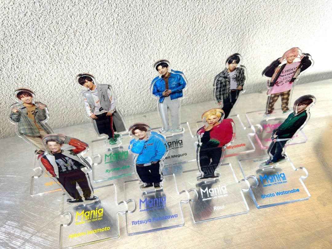 SnowManスノーマン Mania 9人コンプ アクリルスタンド まとめ売り