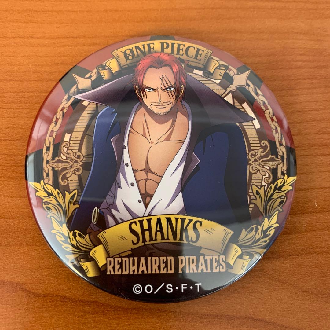 ワンピース シャンクス 缶バッジ - メルカリ