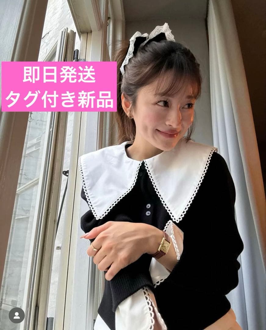 タグ付き新品 bibiy PATTY PILGRIM TOP ニット ブラック BIBIY. MADE | PATTY PILGRIM TOP BLACK｜Bibiy.