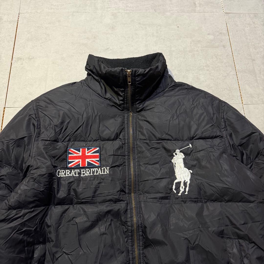 90s polo Ralph Lauren ダウンジャケット イギリス国旗 L - メルカリ