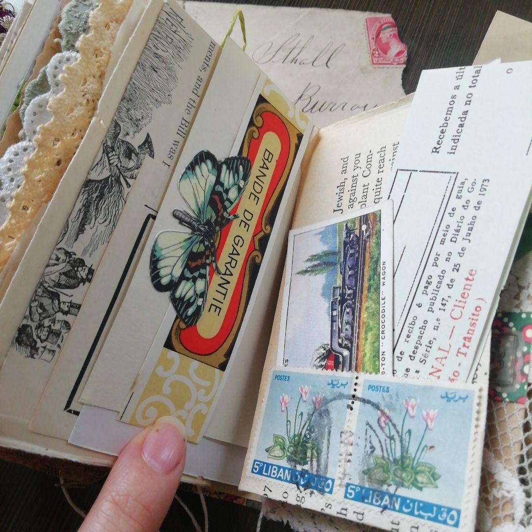 小さくて分厚いジャンクジャーナル 雑記帳 ヴィンテージ - メルカリ