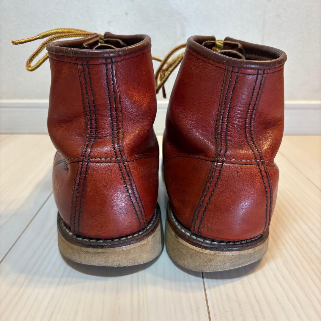 希少/90s】レッドウィング 875 半円犬タグ 赤茶 オリジナル箱付 7E