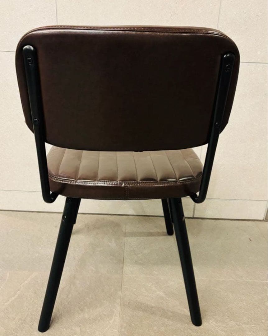 モデルルーム配置品／ニトリ チェア Nシールド ダークブラウン - メルカリ