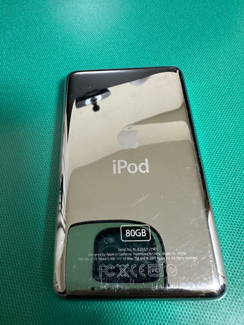 iPod classic 80GB ブラック ジャンク品 - メルカリ