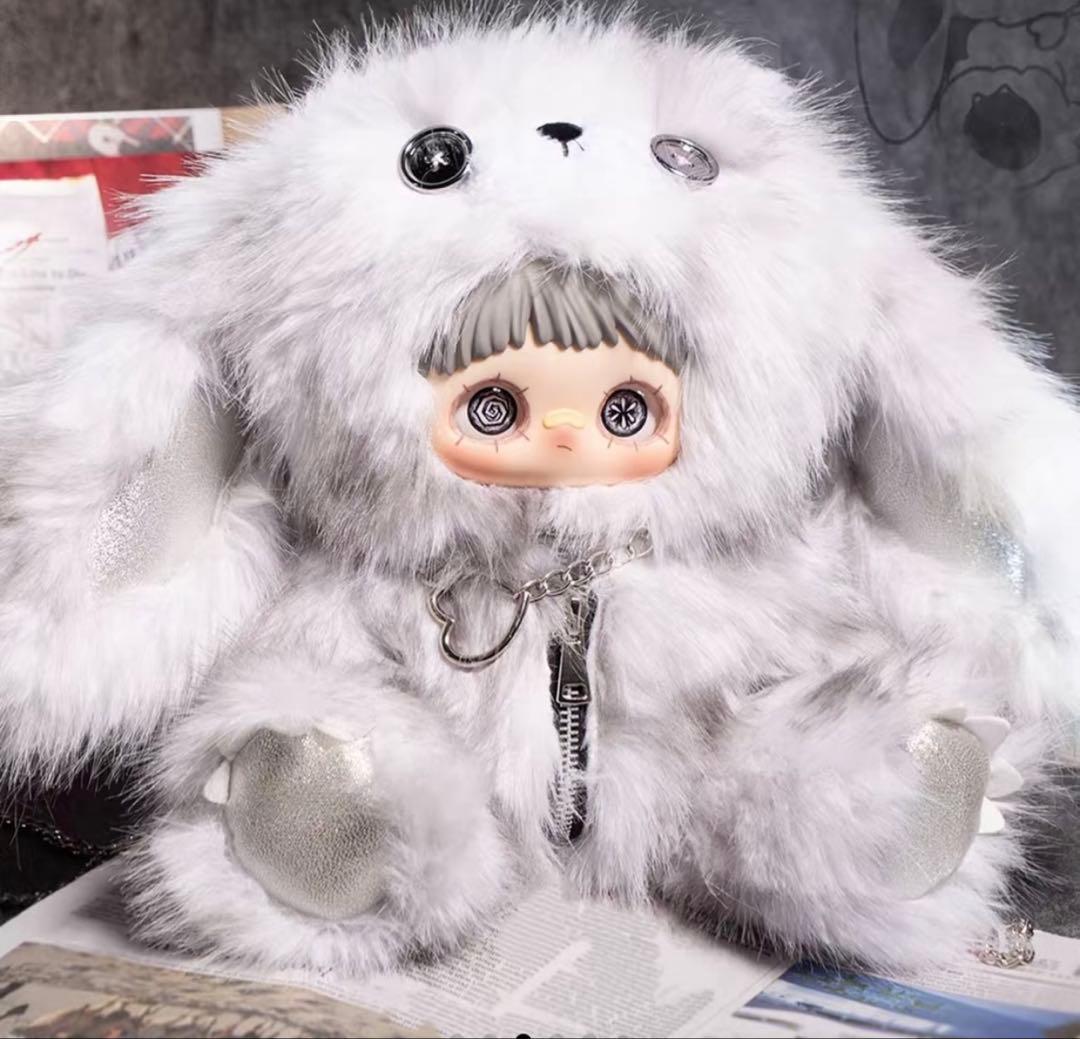 MayMei 反逆ぬいぐるみシリーズ 400％ 白うさぎ (放空)リュック Maymei メイメイ新作 反逆シリーズ 放空 うさぎ 白 ぬいぐるみ