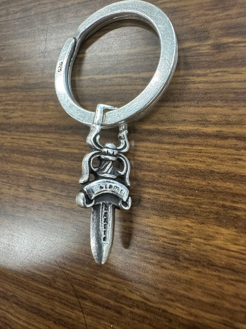 CHROME HEARTS クロムハーツ キーリング ダガー クロムハーツ（Chrome Hearts）キーリング スプリット #5ダガー