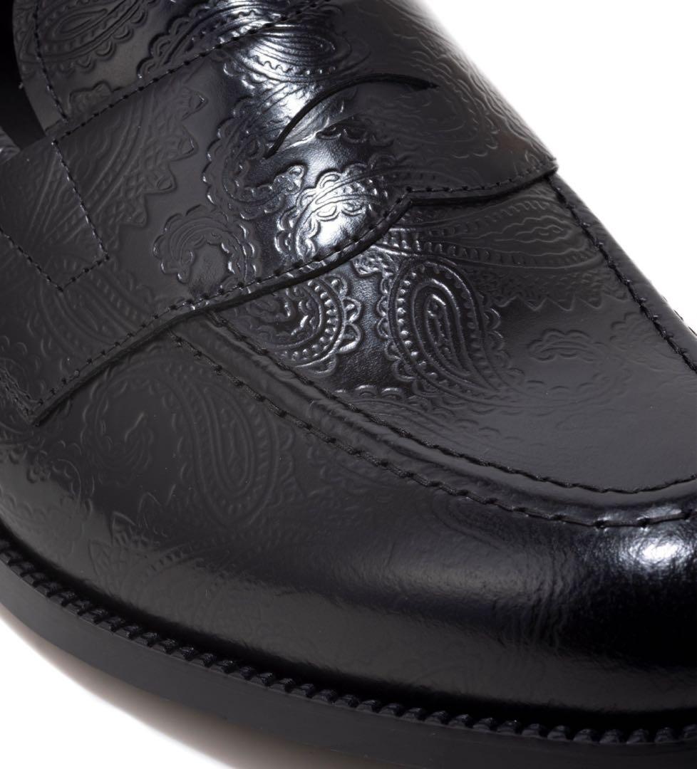 Kenford ローファー ペイズリー柄　新品未使用　25.0cm