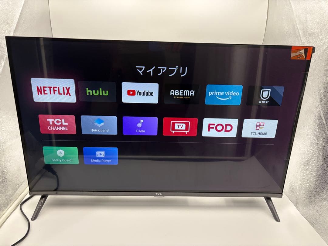TCL 液晶カラーテレビ 32S5401 2023年製造 Amazon | TCL テレビ 32V型 ネット動画対応 Google TV フル