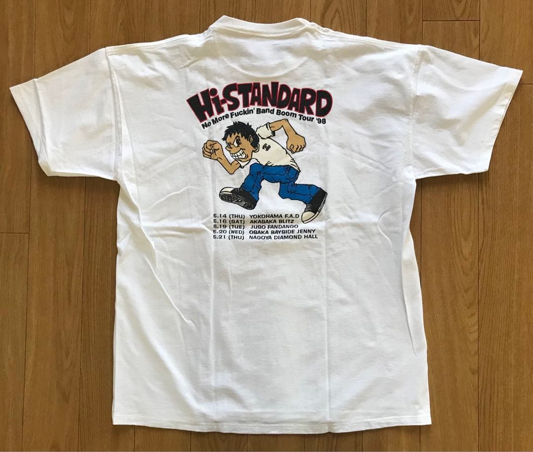 Hi-STANDARD ハイスタンダード 1998 ツアー Tシャツ Lサイズ - メルカリ