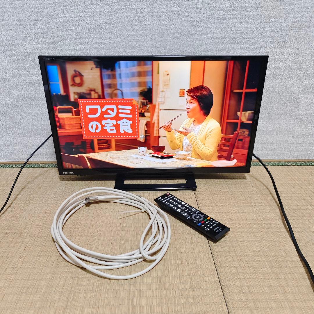 TOSHIBA 液晶テレビ 24型 極美品✨裏番組録画機能 - メルカリ