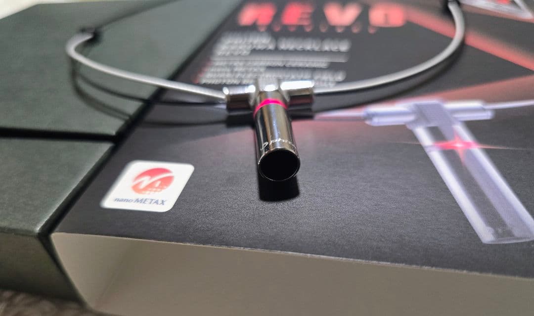 ファイテン REVO ナノチタン 最強ネックレス 50cm 【限定品 入手困難