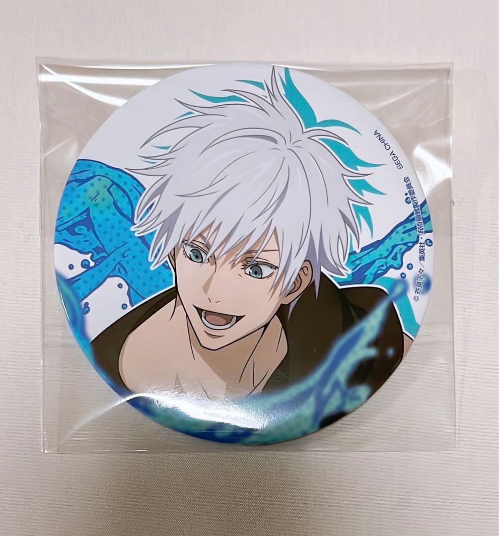 セガラッキーくじ 呪術廻戦 五条悟 缶バッジ - メルカリ