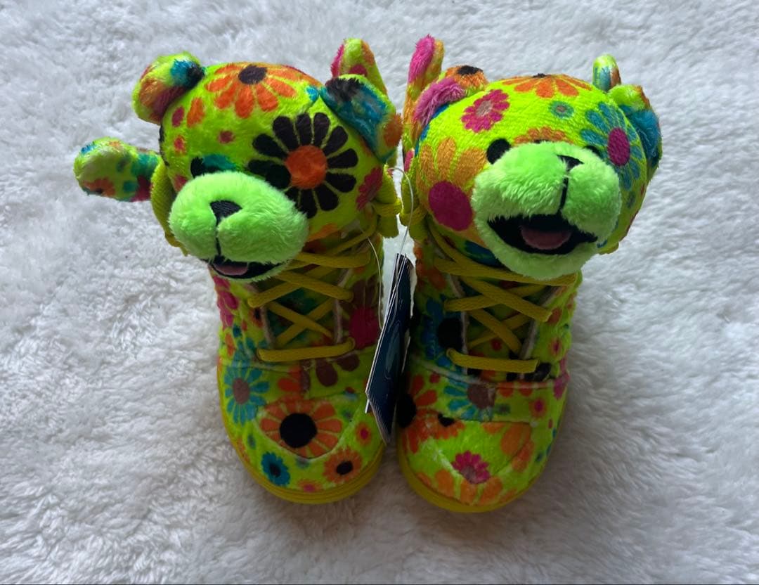 【希少】【新品未使用】 adidas xJEREMY SCOTT JS BEAR Jeremy Scott x Adidas JS Bear “Teddy Bear” Brown/ Tan Sz 10