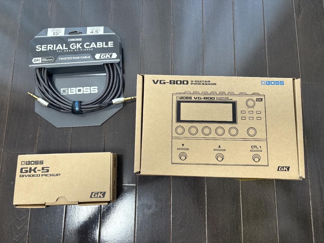 セット】BOSS VG-800・GK-5・ケーブル - メルカリ