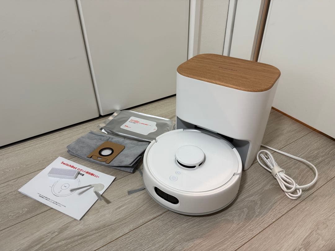 【美品】SwitchBot ロボット掃除機 K11+ SwitchBot ロボット掃除機 K11＋ – SwitchBot (スイッチボット)