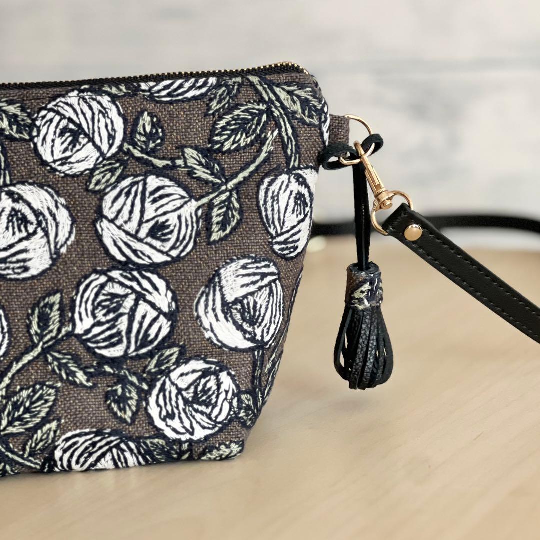 オーダー ミナペルホネン rosyブラウンショルダーバッグ - メルカリ