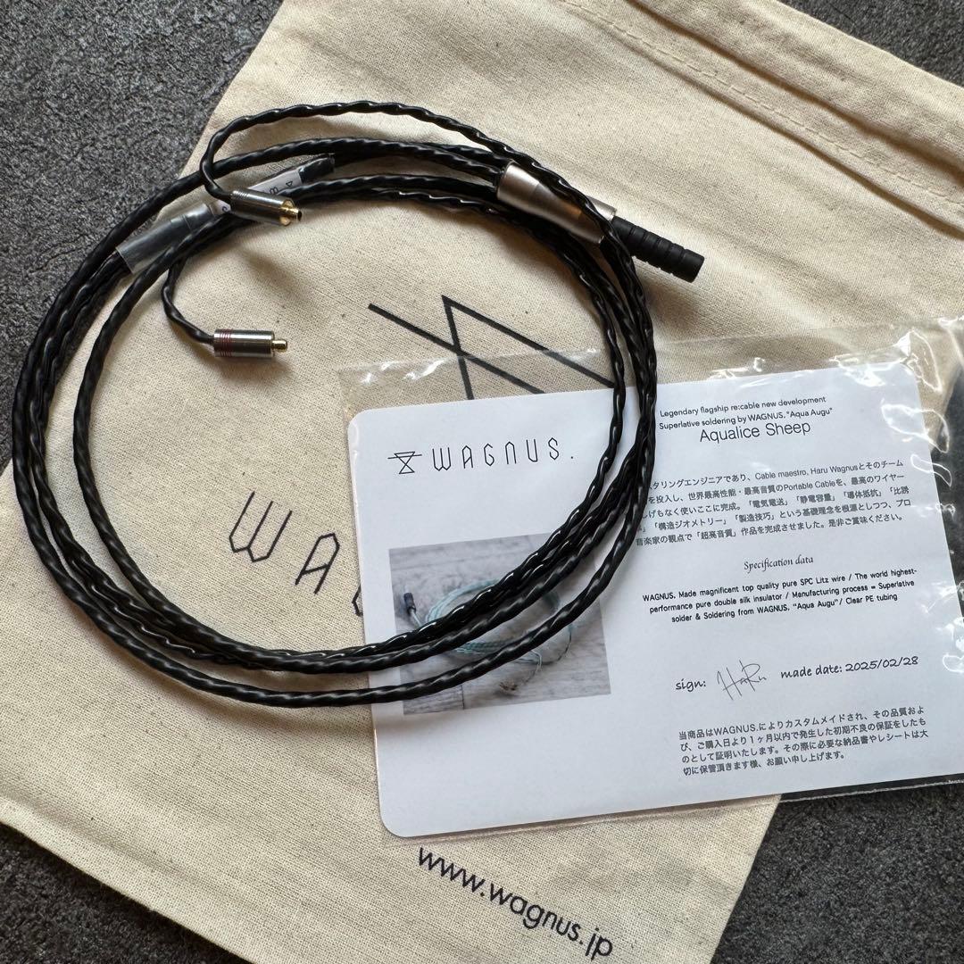 特注品】wagnus Aqualice Sheep black coat