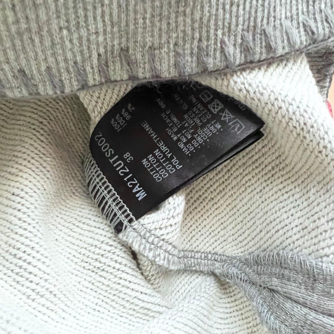 試着のみ MUVEIL ミュベール スズラン刺繍裏毛プルオーバー 38 - メルカリ