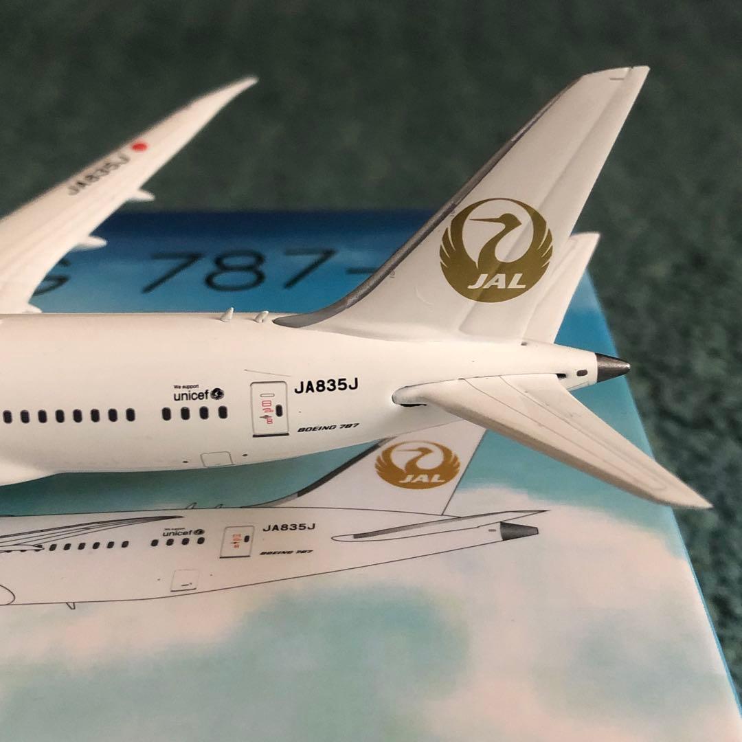 JAL 787-8 金の鶴丸 日本航空 金JAL JA835J - メルカリ