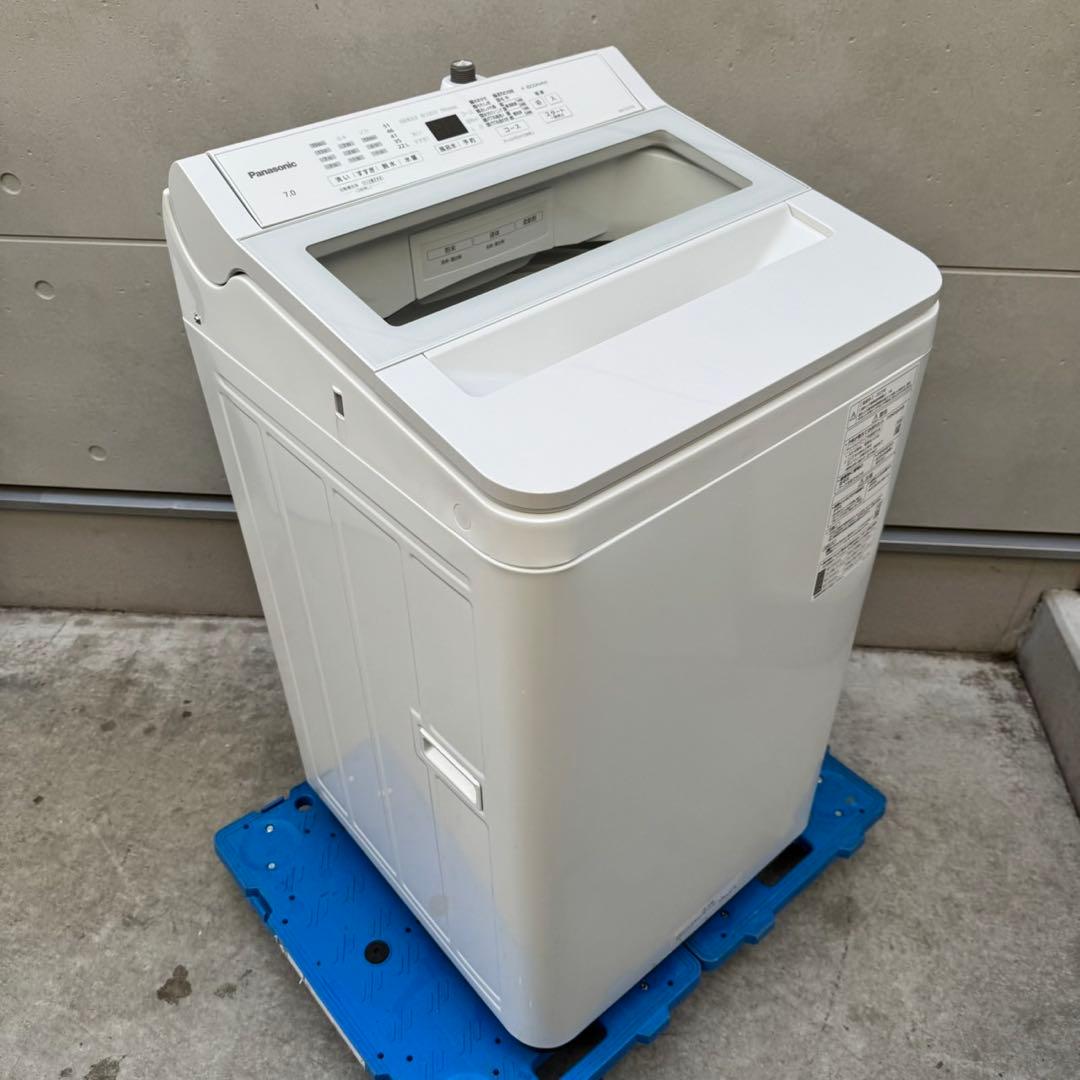 257⭐️2023年製美品☆パナソニック 洗濯機 7KG インバーター
