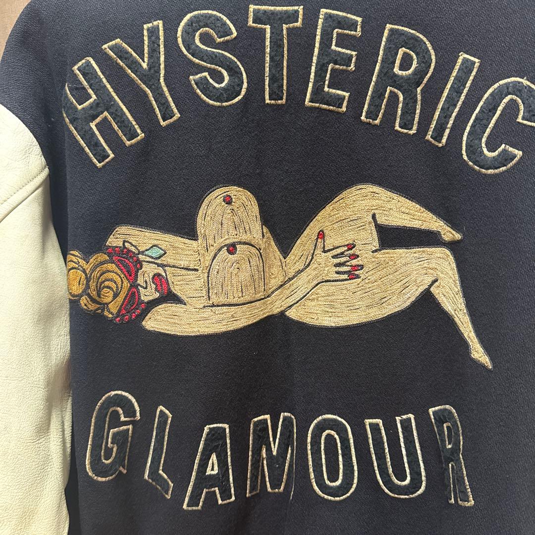 HYSTERIC GLAMOUR スタジャン レア物 初期 80年代 ヒスオバ