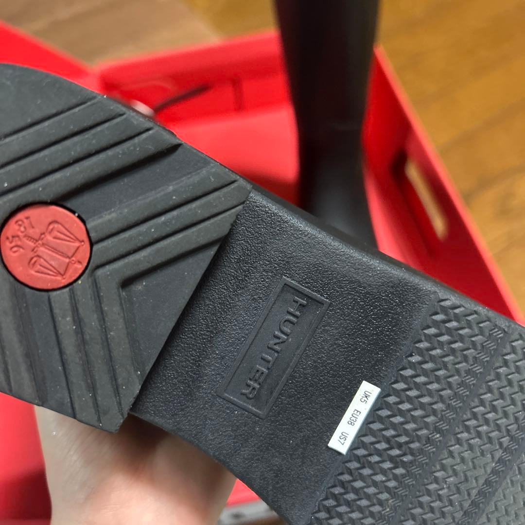 Hunter レインブーツ リファインドブーツ 23cm 24cm 大草直子 - メルカリ