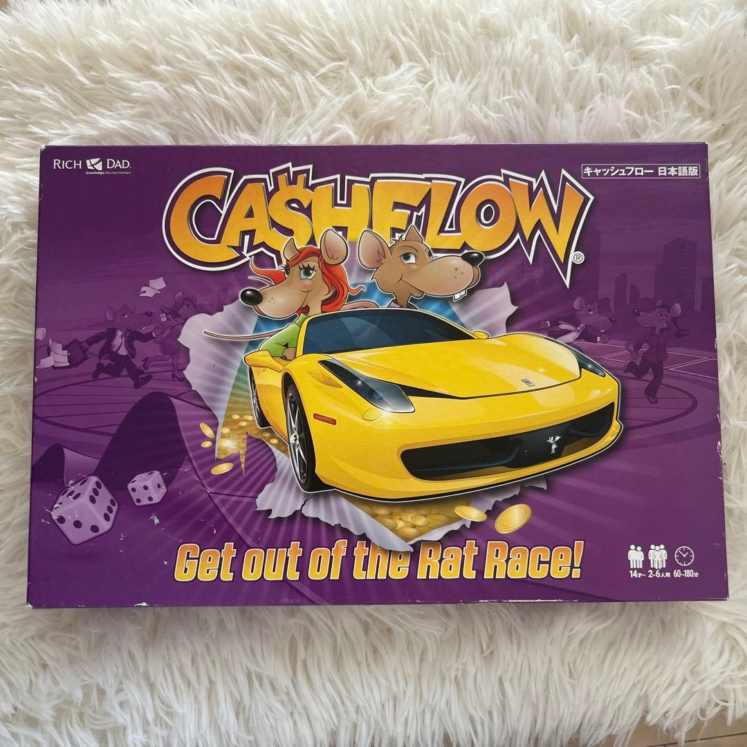 廃盤】【レア】キャッシュフロー 日本語版 CASHFLOW（ボードゲーム）