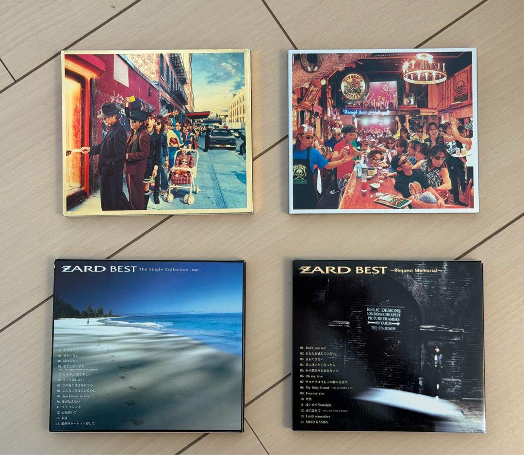 B'z ＆ ZARD ベストアルバム 4枚セット - メルカリ