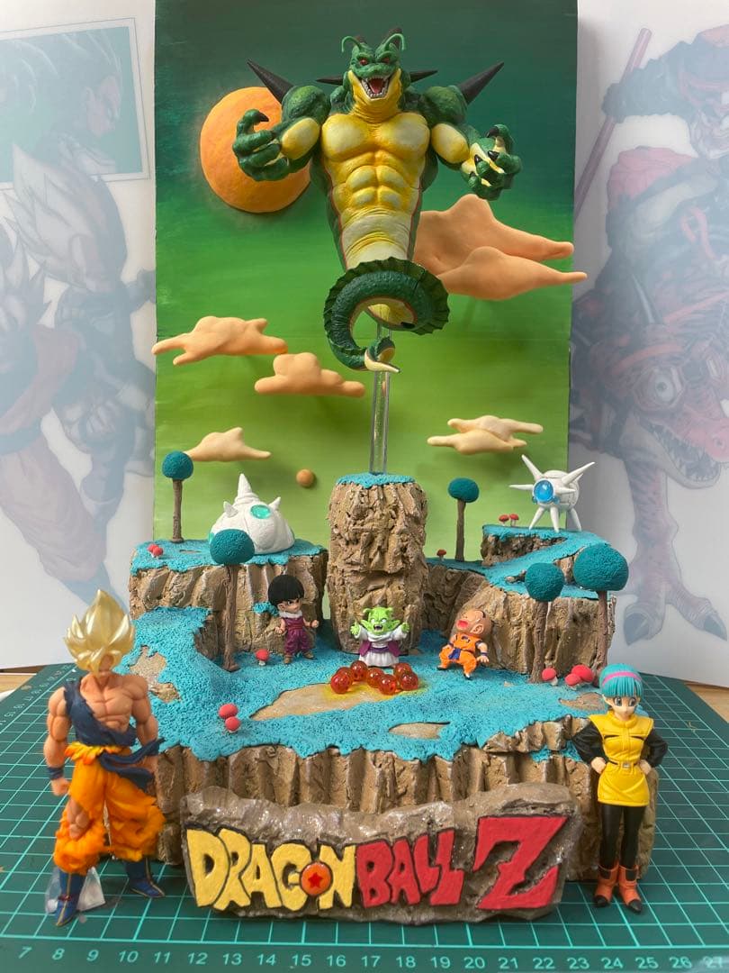 ドラゴンボール ナメック星 ジオラマ 自作 リペイント - メルカリ