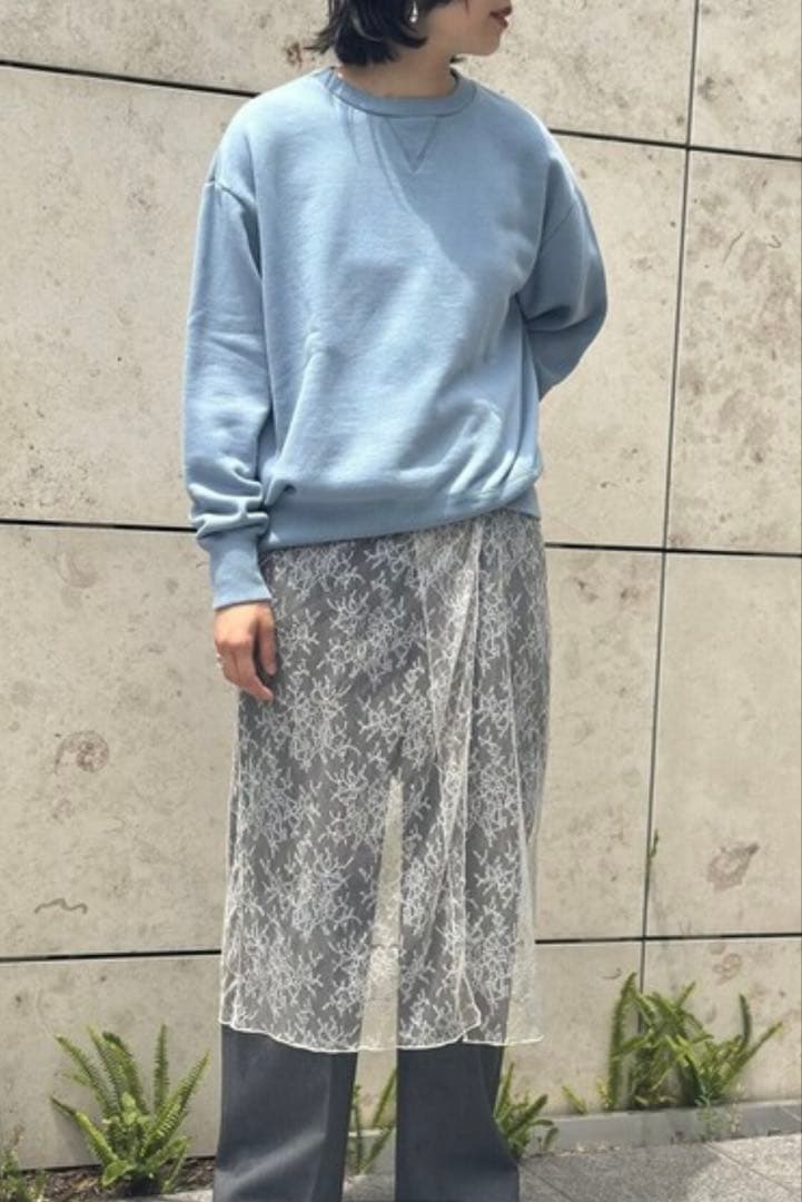 6(ROKU)カラーステッチ クルーネック プルオーバー - メルカリ