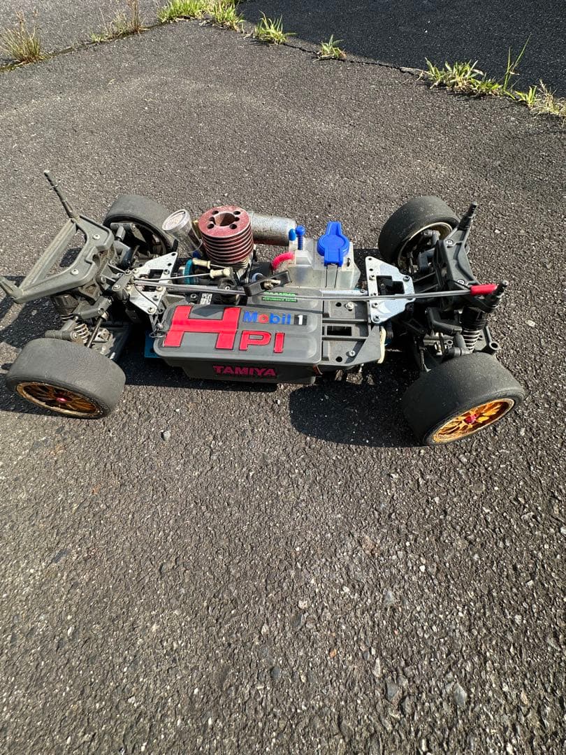 ガソリンエンジン RCカー　当時物　　写真の物全て Amazon.co.jp: WANZRXX 1/10 ニトロRCカー 2速ガソリンエンジン RC