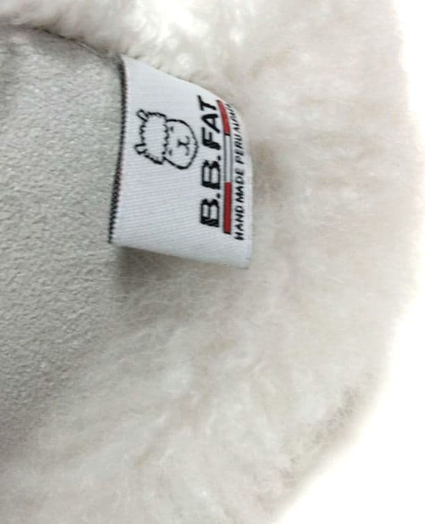 B.B.FAT　白鳥　アルパカウール100％　ハンドメイド　海外製　ぬいぐるみ