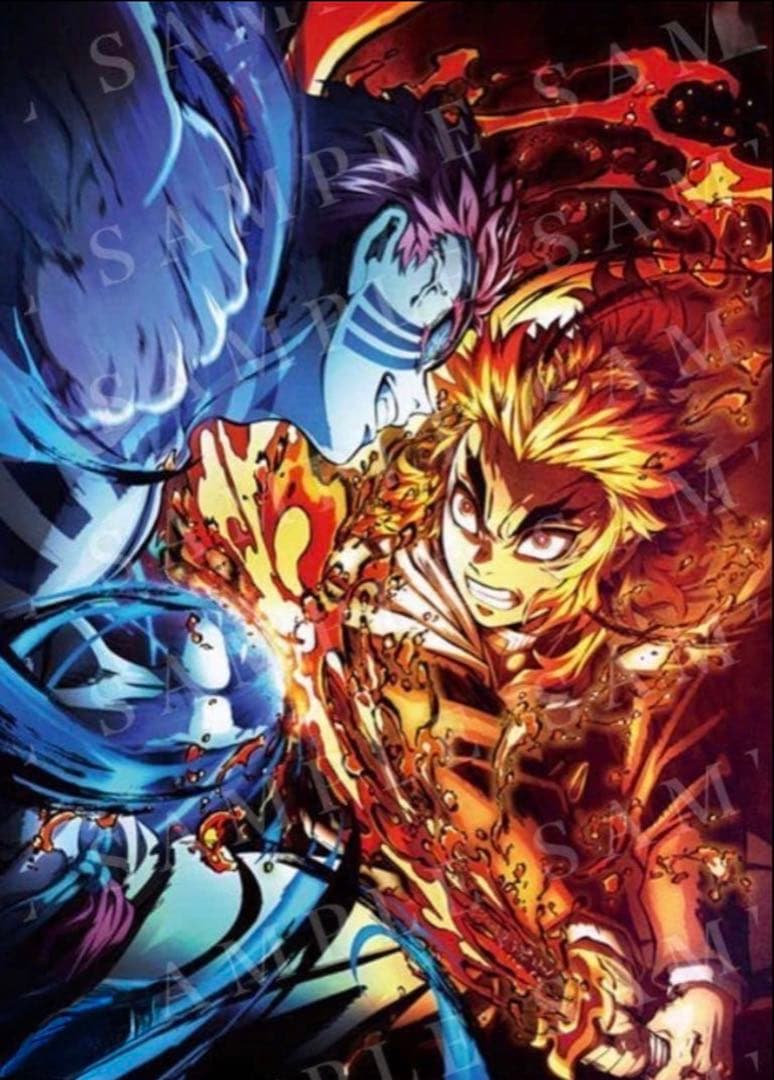 鬼滅の刃 無限列車編 ノンクレジットキービジュアルポスター B2 おまけ