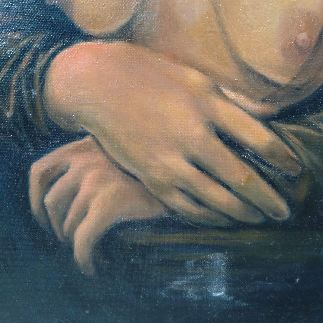 Ｊ*Ｙ様 モナリザ 肖像画 裸婦　ヌード　作者不明