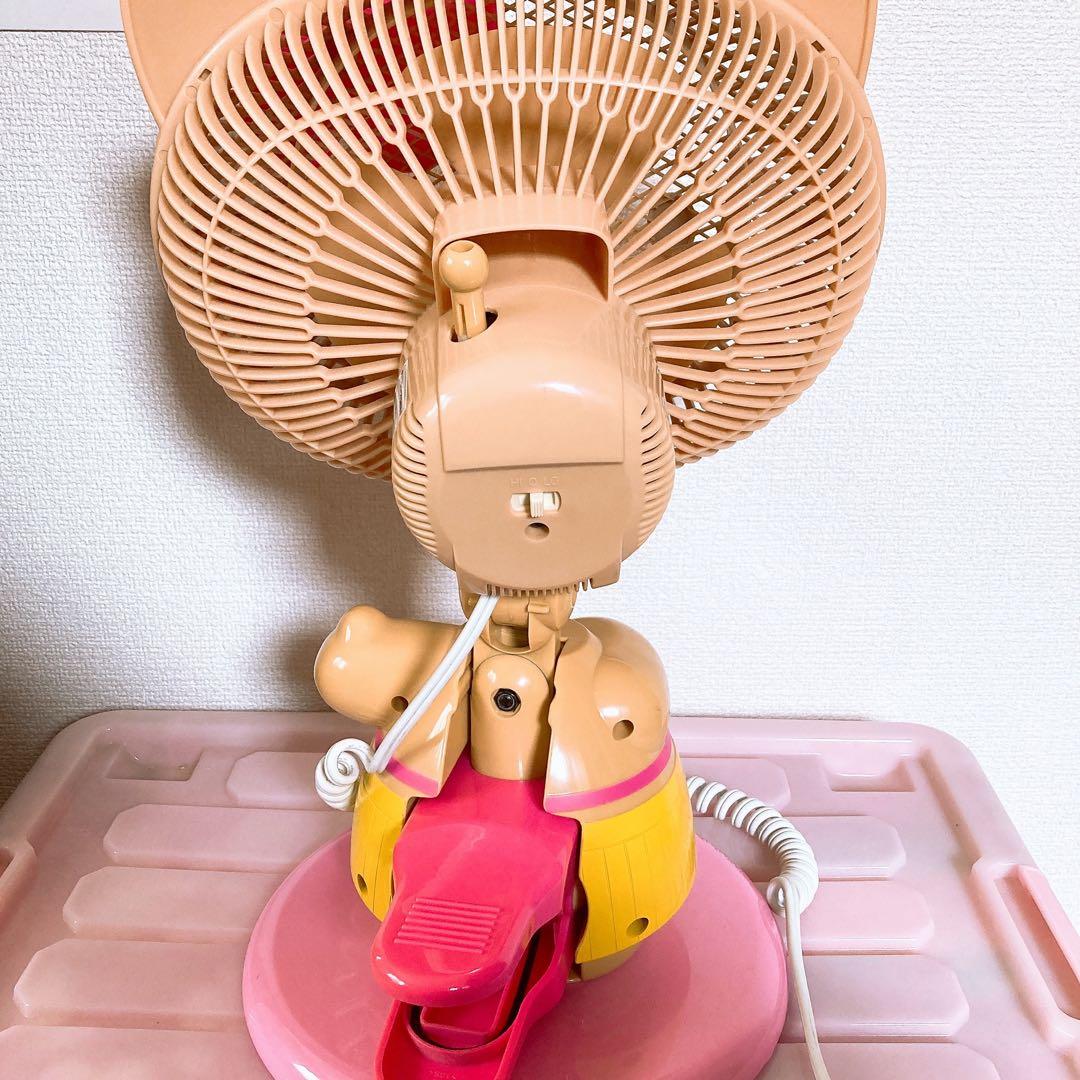 ハローキティ キティちゃん 扇風機 卓上 日焼けキティ レトロ - メルカリ