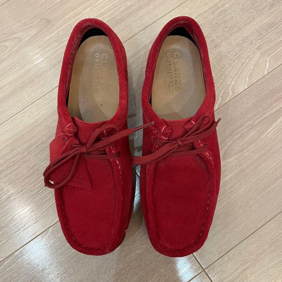 クラークス レディース ワラビー ゴアテックス ベリースウェード 24.5cm