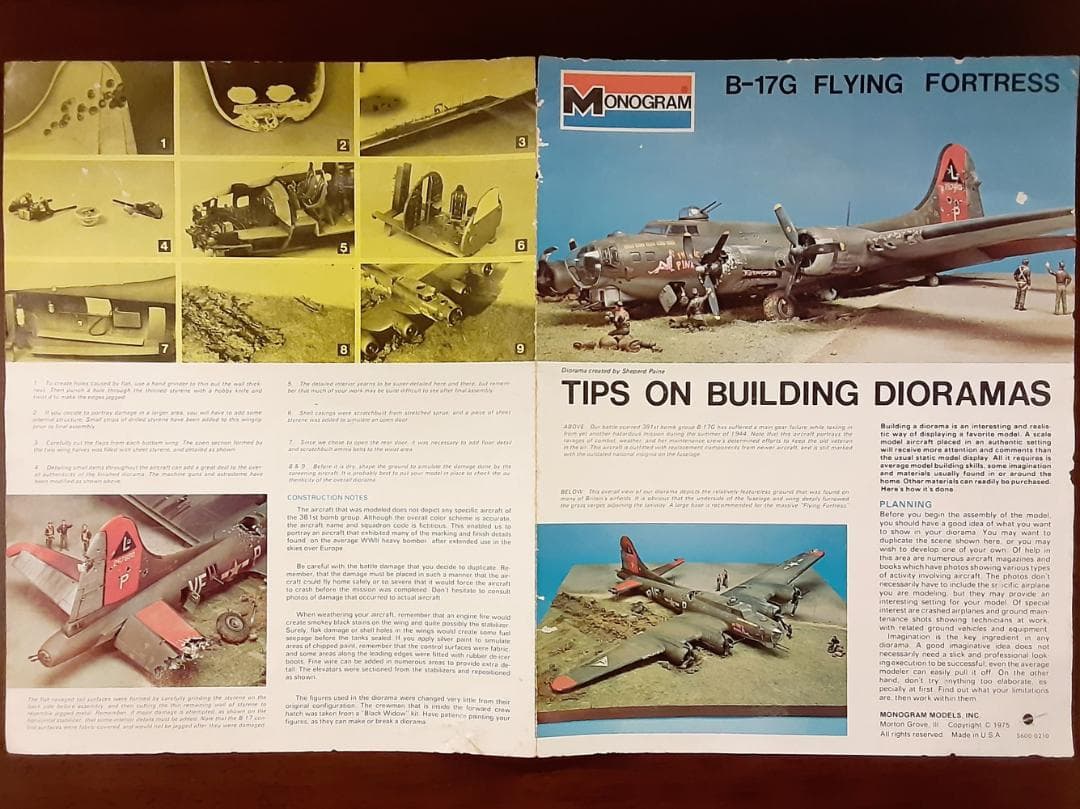 MONOGRAM 1/48 SCALE B-17G FLYINGFORTRESS - メルカリ