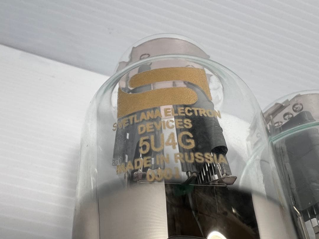 5U4G ビッグボトル Svetlana-Sロゴ 真空管PX39 スベトラーナ