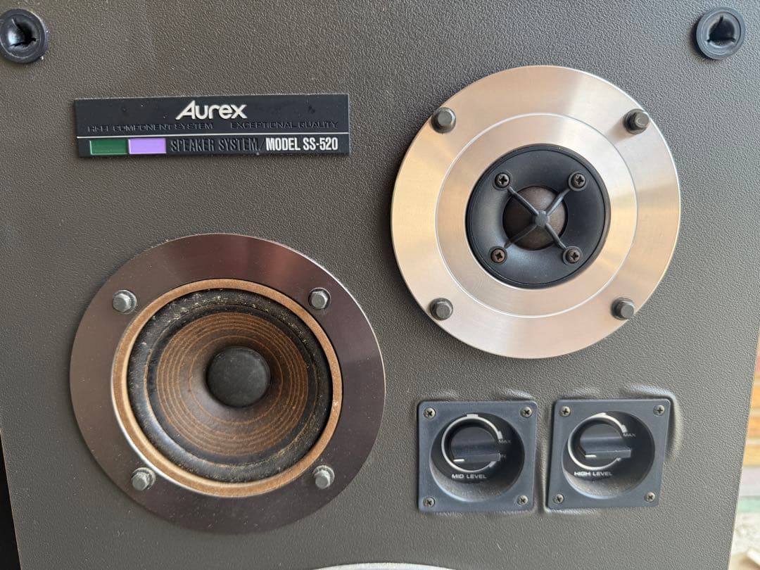 O-1658】TOSHIBA Aurex スピーカー SS-520 ジャンク 2025年最新】Yahoo