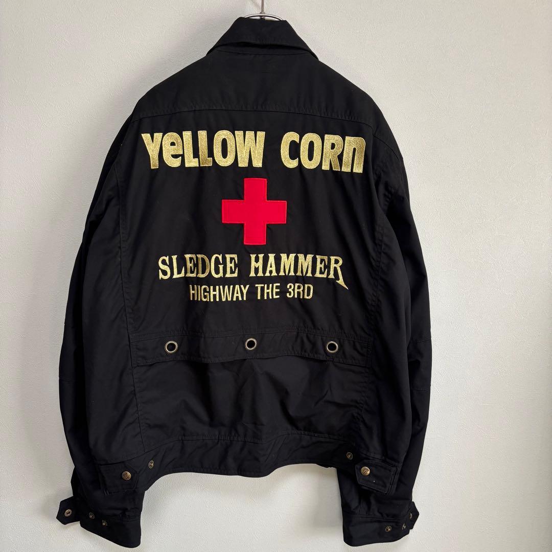 新品 YELLOW CORNイエローコーン レーシングジャケット スレッジハマー
