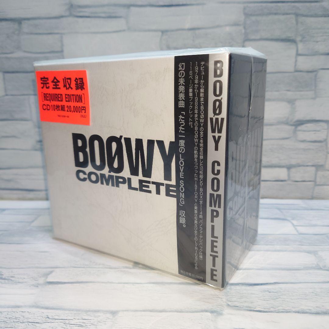 激レア希少】新品未開封 BOØWY COMPLETE コンプリート BOX - メルカリ