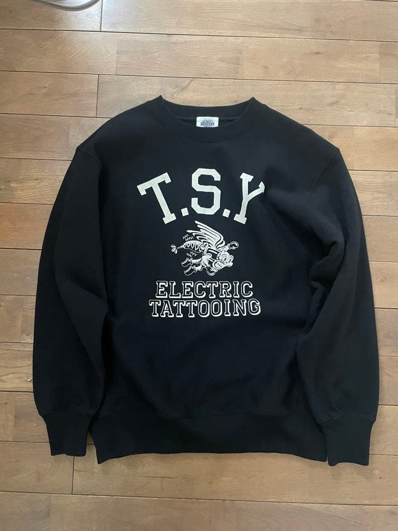 TATTOO STUDIO YAMADA スウェット L ブラック - メルカリ