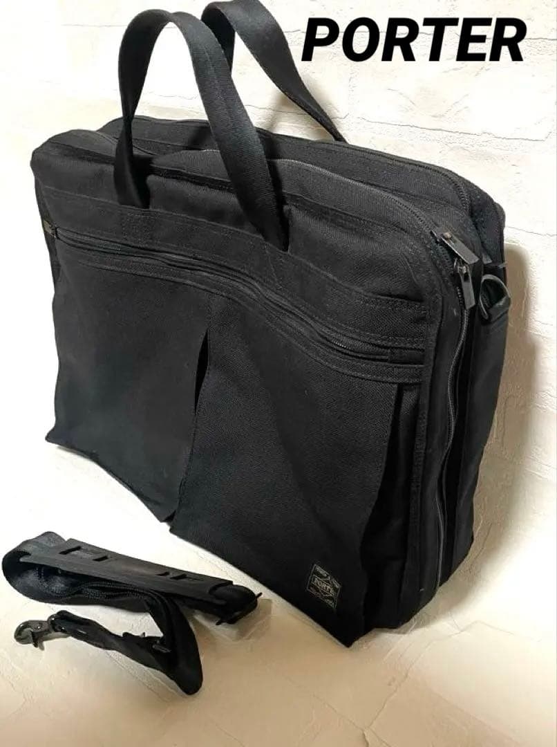 専用ポーター【PORTER】テンション　２way ブリーフケース ビジネスバッグ TENSION(テンション) 2WAY BRIEFCASE | 吉田カバンホームページ