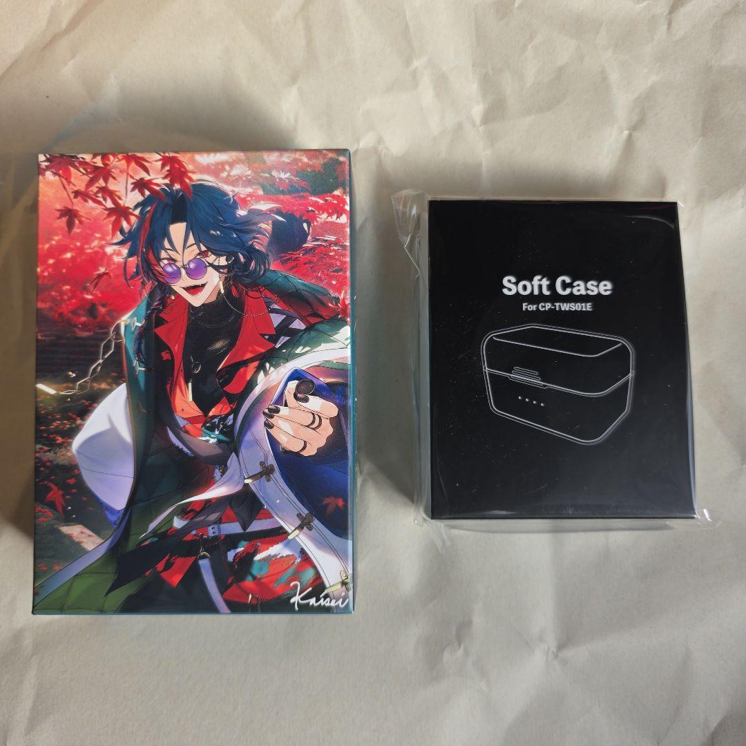 にじさんじ オンキョー ONKYO ワイヤレスイヤホン 魁星 &ソフトケース