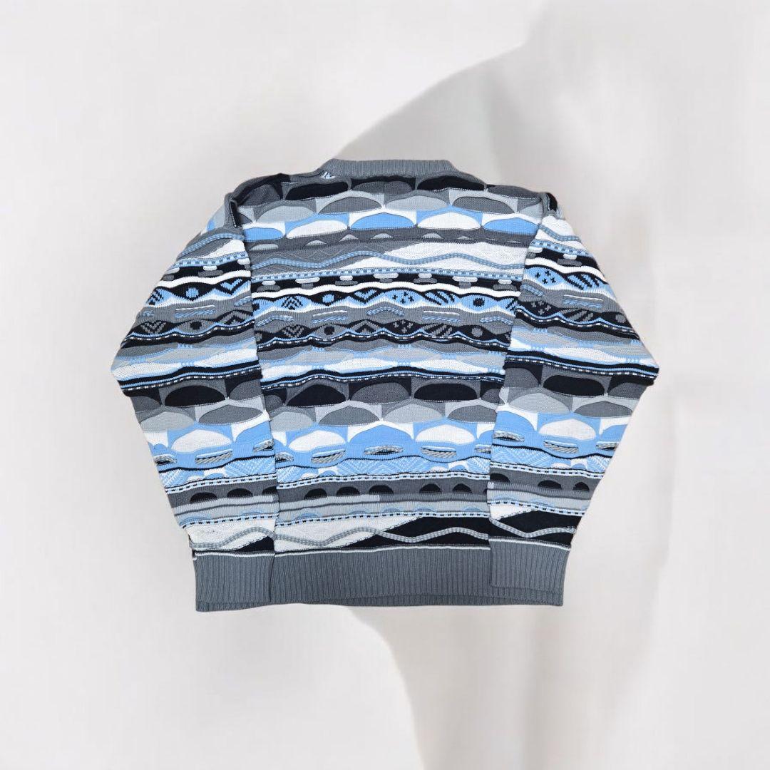 REGALWEAR COOGI風 3Dニット XL BBOY 青 ブルー 激レア - メルカリ