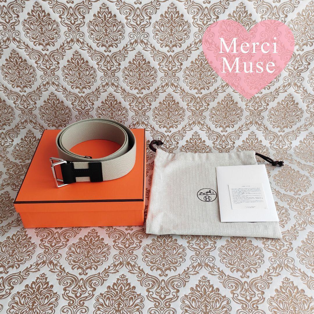 ❤お得なお品❤ノマド 40 ベルト「M」ノワールxベージュ エルメス B刻印