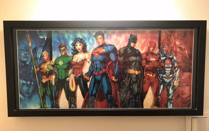 アベンジャーズ　希少❣️アメリカ映画ポースター　　額縁付き