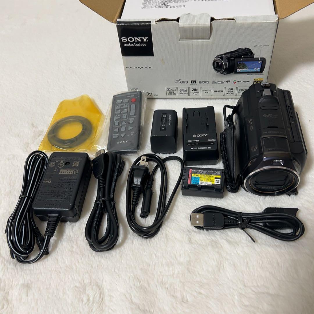 動作確認OK】SONY Handycam HDR-PJ630v お値引き可の通販はau PAY